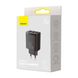 Мережевий зарядний пристрій Baseus Compact Quick Charger 2xUSB U+C 30W Black (CCXJ-E01) 02102 фото 7