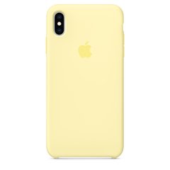 Чохол силіконовий Apple iPhone XS Silicone Case (MUJV2) Mellow Yellow 2502 фото
