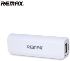 Зовнішній акумулятор Remax Mini White 2600mAh Silver 793 фото