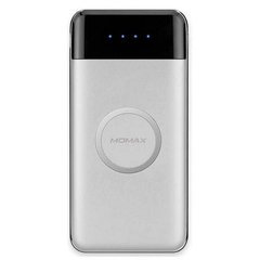 Портативная батарея 10000mah MOMAX iPower Air Wireless Charging (White) 2182 фото