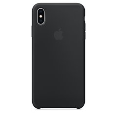 Силіконовий чохол Apple iPhone XS Max Silicone Case (MRWE2) Black 2112 фото