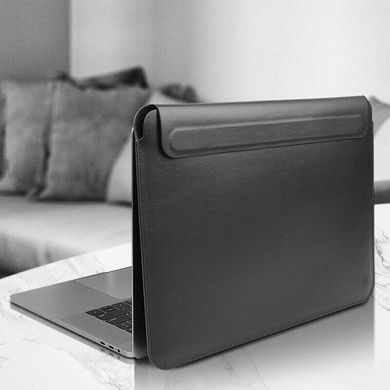 Чохол WIWU Skin Pro 2 Leather Sleeve for MacBook Pro 13" Black 3604 фото