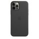 Чохол Apple Leather Case with MagSafe Black (MHKG3) iPhone 12/iPhone 12 Pro 3852 фото 3
