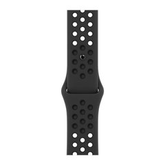 Ремінець Apple Nike Sport Band Anthracite/Black для Apple Watch 45/44/42 mm (ML883) 76000 фото