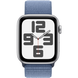 Apple Watch SE 2 GPS 40mm Silver Aluminium Case with Winter Blue Sport Loop (MRE33) 4260 фото 2