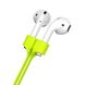 Тримач Baseus Earphone Strap Green для бездротових навушників Apple AirPods 1408 фото 1