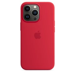 Чехол Apple Silicone Case with MagSafe (PRODUCT)RED (MM2L3) для iPhone 13 Pro