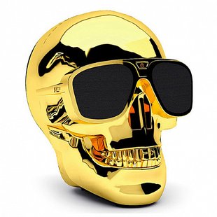 Портативная колонка с аккумулятором AeroSkull XS+ Chrome Gold 1617 фото