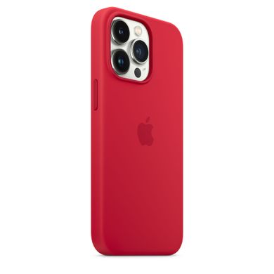 Чохол Apple Silicone Case with MagSafe (PRODUCT)RED (MM2L3) для iPhone 13 Pro 4116 фото