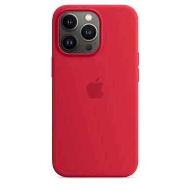 Чехол Apple Silicone Case with MagSafe (PRODUCT)RED (MM2L3) для iPhone 13 Pro 4116 фото