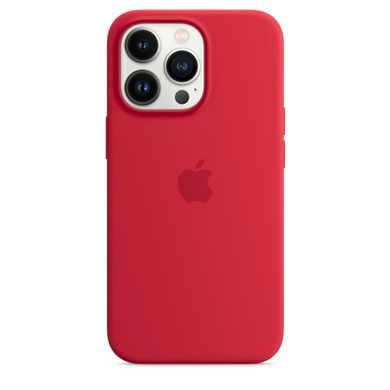 Чохол Apple Silicone Case with MagSafe (PRODUCT)RED (MM2L3) для iPhone 13 Pro 4116 фото