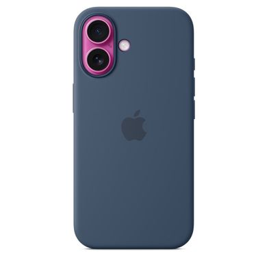 Чохол Apple iPhone 16 Silicone Case with MagSafe - Denim (MYY23)