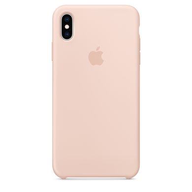 Чохол-накладка силіконовий для iPhone XS Max Apple Рожевий пісок (MTFD2) 2109 фото
