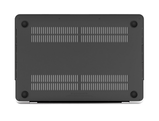 Чохол-накладка JCPAL MacGuard Ultra-thin Hardshell Case Black для MacBook Pro 13'' 1463 фото