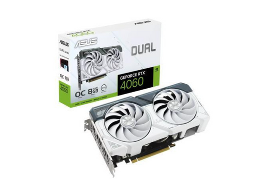 Видеокарта ASUS DUAL-RTX4060-O8G-WHITE