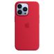Чохол Apple Silicone Case with MagSafe (PRODUCT)RED (MM2L3) для iPhone 13 Pro 4116 фото 4