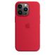 Чохол Apple Silicone Case with MagSafe (PRODUCT)RED (MM2L3) для iPhone 13 Pro 4116 фото 1