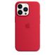 Чохол Apple Silicone Case with MagSafe (PRODUCT)RED (MM2L3) для iPhone 13 Pro 4116 фото 2