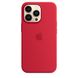 Чохол Apple Silicone Case with MagSafe (PRODUCT)RED (MM2L3) для iPhone 13 Pro 4116 фото 3