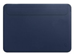 Чохол для ноутбука WIWU Skin Pro 2 PU Leather Sleeve для MacBook 15'' Blue