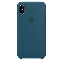 Чехол Apple Silicone Case Cosmos Blue (MR6G2) для iPhone X 1412 фото