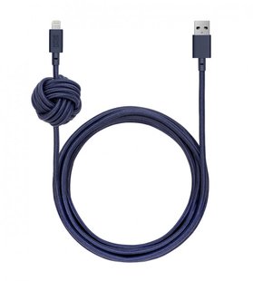 Кабель Native Union Night Cable Lightning Marine (3 m) (NCABLE-KV-L-MAR) 1522 фото