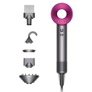 Фен для волосся Dyson Supersonic HD07 Iron/Fuchsia (386732-01) 42136 фото