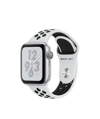 Apple Watch Series 4 Nike+ (GPS) 40mm Silver Aluminum Case with Pure Platinum/Black Nike Sport Band (MU6H2) 2082 фото