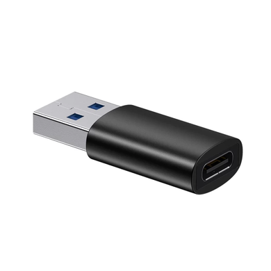 Адаптер Baseus Ingenuity Series USB-A to USB-C Black (ZJJQ000101) 02120 фото