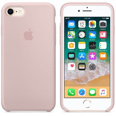 Чехол Apple Silicone Case Pink Sand (MQGQ2) для iPhone 8/7 571 фото