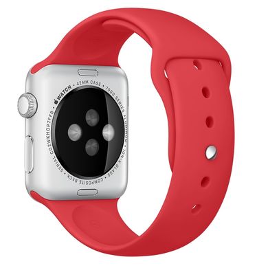 Ремінець Apple 42mm (PRODUCT) RED Sport Band для Apple Watch 374 фото