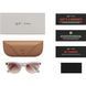 Смарт-окуляри Ray-Ban Meta Skyler Shiny Chalky Gray/Gradient Cinnamon Pink (RW4010 670013 52-20)