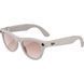 Смарт-окуляри Ray-Ban Meta Skyler Shiny Chalky Gray/Gradient Cinnamon Pink (RW4010 670013 52-20)