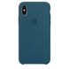 Чохол Apple Silicone Case Cosmos Blue (MR6G2) для iPhone X 1412 фото 1