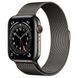 Apple Watch Series 6 (GPS + Cellular) 44mm Graphite Stainless Steel Case with Milanese Loop (M07R3) 3771 фото 1