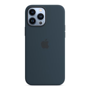 Чохол Apple Silicone Case with MagSafe Abyss Blue (MM2T3) для iPhone 13 Pro Max 4126 фото