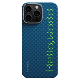 Чохол Pitaka Tactile Woven Case for iPhone 16 Pro Max - Hello World (KI1602HWTP)