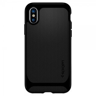 Чохол Spigen Neo Hybrid Jet Black для iPhone X 1311 фото