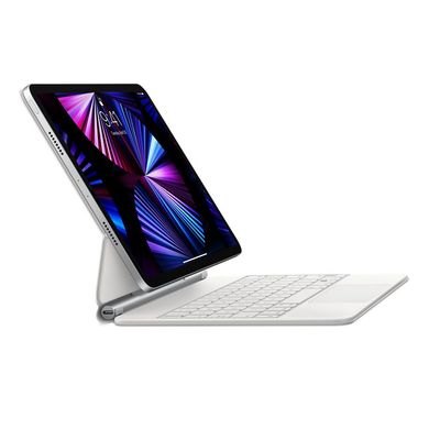 Чохол-клавіатура Apple Magic Keyboard White (MJQJ3) US English для iPad Air 10.9' 4 | 5 (2020 | 2022) | iPad Pro 11' (2018 | 2020 | 2021) 41878 фото