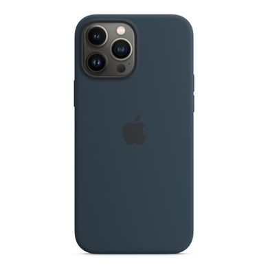 Чехол Apple Silicone Case with MagSafe Abyss Blue (MM2T3) для iPhone 13 Pro Max 4126 фото