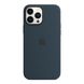 Чохол Apple Silicone Case with MagSafe Abyss Blue (MM2T3) для iPhone 13 Pro Max 4126 фото 3