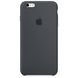 Чехол Apple Silicone Case Charcoal Gray (MKY02) для iPhone 6/6s 947 фото 1