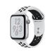 Apple Watch Series 4 Nike+ (GPS) 44mm Silver Aluminum Case with Pure Platinum/Black Nike Sport Band (MU6K2) 2084 фото 1