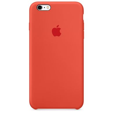 Чехол Apple Silicone Case Orange (MKY62) для iPhone 6/6s 948 фото