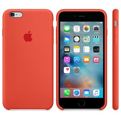 Чехол Apple Silicone Case Orange (MKY62) для iPhone 6/6s 948 фото