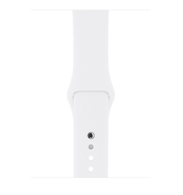 Ремінець для Apple Watch 42/44mm Sport Band White (High Copy) 1786 фото