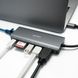 Сетевой usb hub USB-C to HDMI WIWU серый для MacBook Pro 1885 фото 3