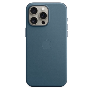 Чохол Apple iPhone 15 Pro Max FineWoven Case with MagSafe - Pacific Blue (MT4Y3) 7803 фото