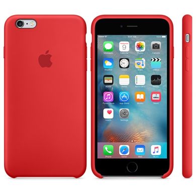 Чохол Apple Silicone Case (PRODUCT) RED (MKY32) для iPhone 6/6s 951 фото