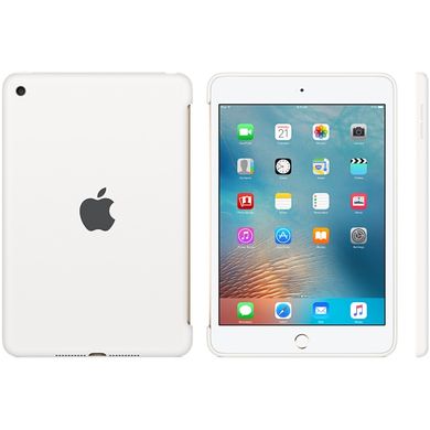 Чехол Apple Silicone Case Charcoal White (MKLL2ZM/A) для iPad mini 4 327 фото